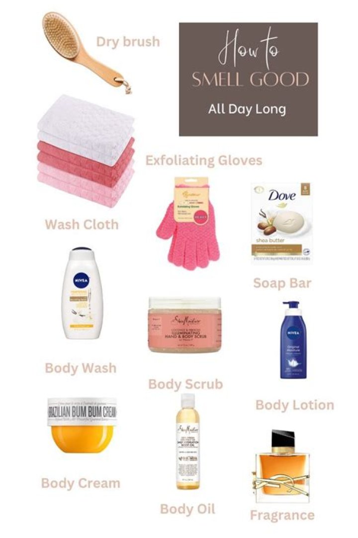 How do men shower to smell good?