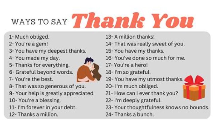 How do Texans say thanks?