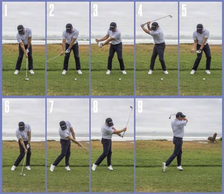 How do the wrists work in a golf swing?