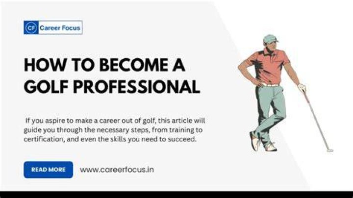 How do you become a golf pro?