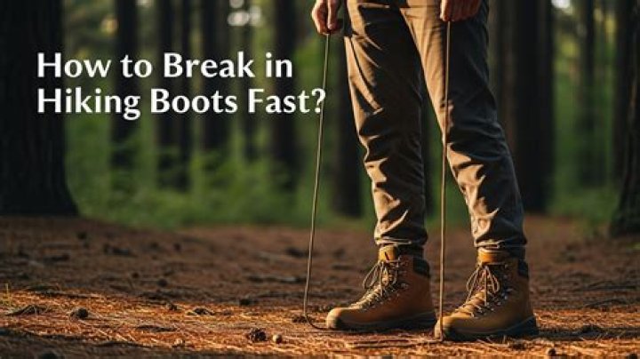 How do you break in tight boots?