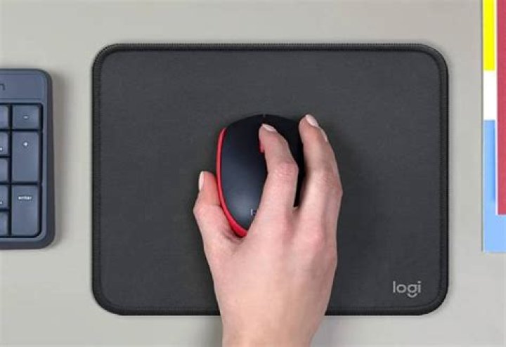 How do you clean a fabric mouse pad?