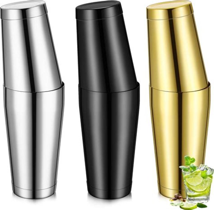 How do you clean a stainless steel cocktail shaker?