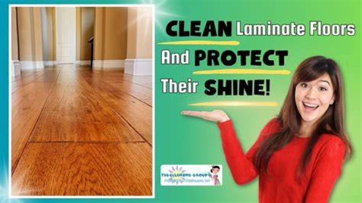How do you clean laminate floors that are not waterproof?