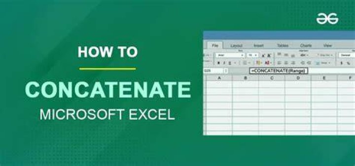How do you CONCATENATE in Excel 2010?