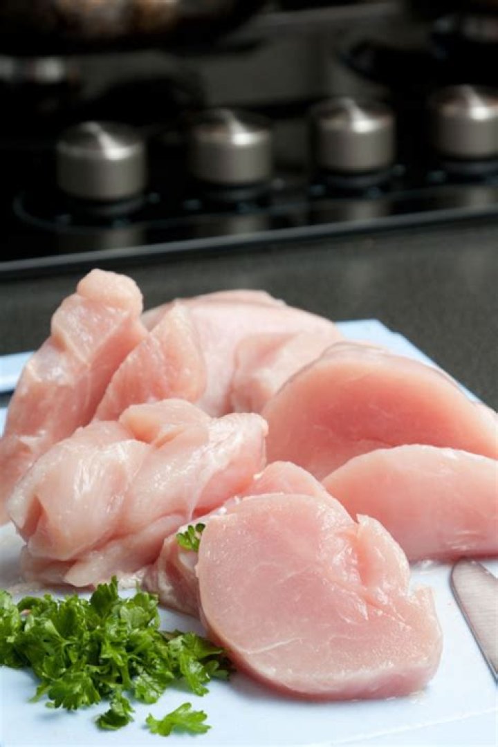 How do you disinfect raw chicken?