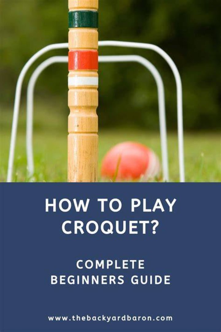 How do you do a croquet roquet?