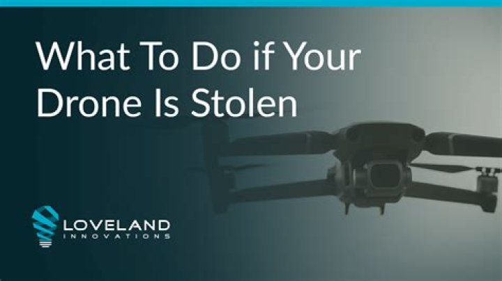 How do you find out if a drone is stolen?