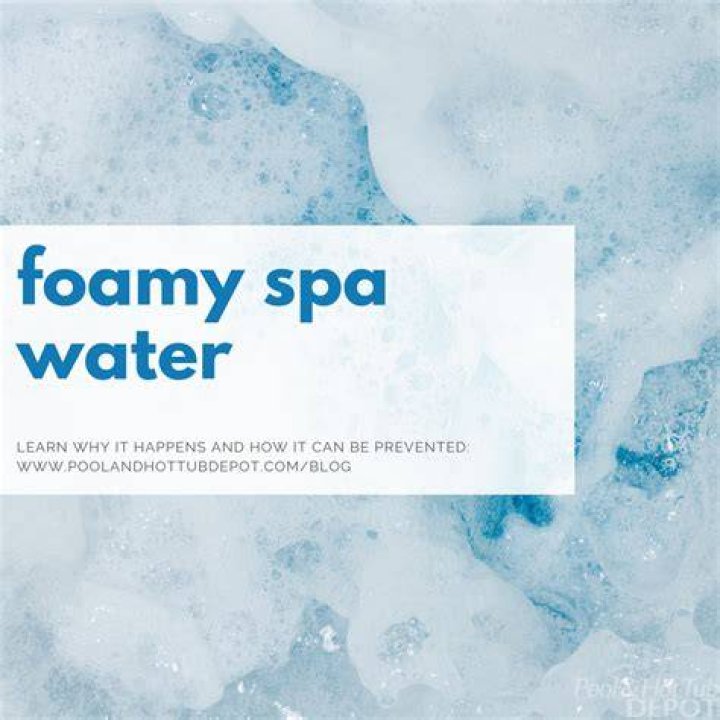How do you fix a foamy spa?