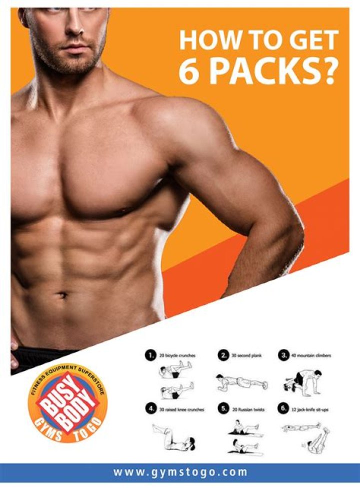How do you get a six-pack?