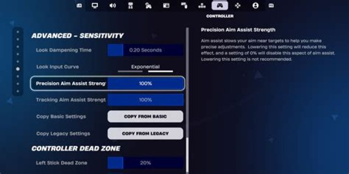 How do you get aim assist on ps4?