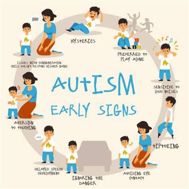 How do you get an autistic child to look at you?