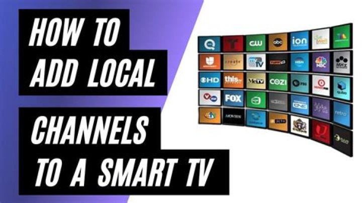 How do you get regular local channels on a Smart TV?