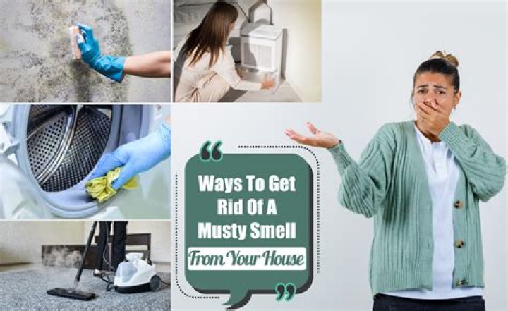 How do you get rid of a musty smell in a room?