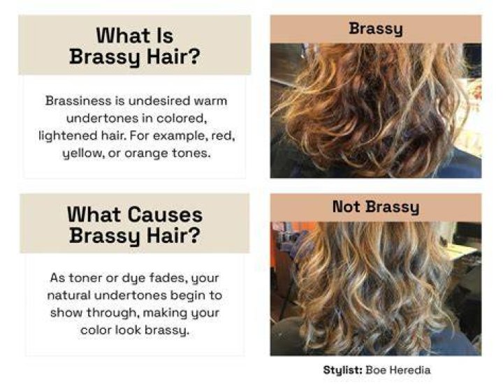 How do you get rid of brassy hair without toner?
