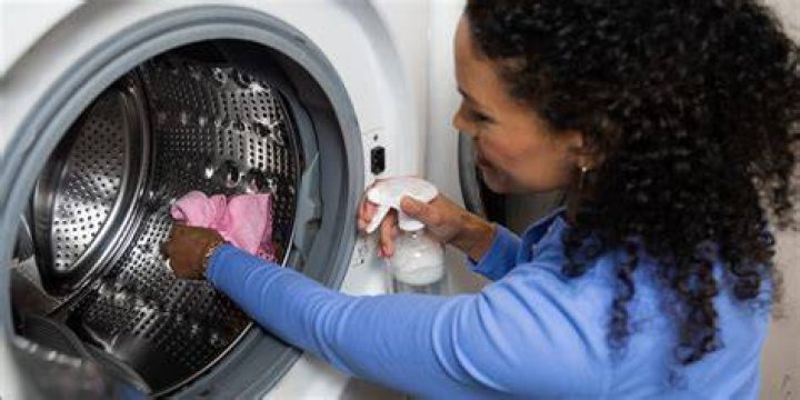 How do you get sick out of a washing machine?