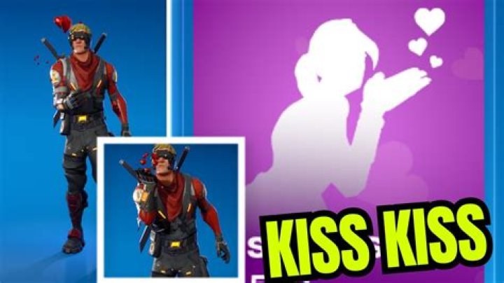 How do you get the kiss kiss emote in Fortnite?