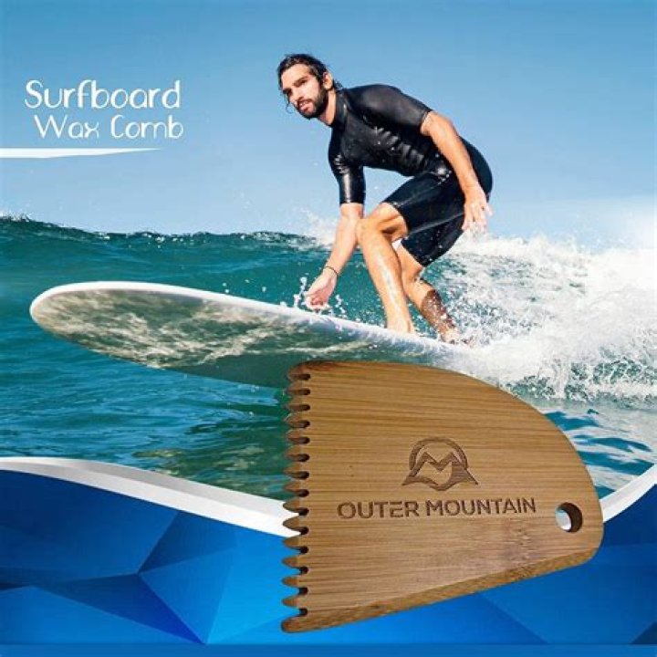 How do you get wax off a surfboard without a comb?