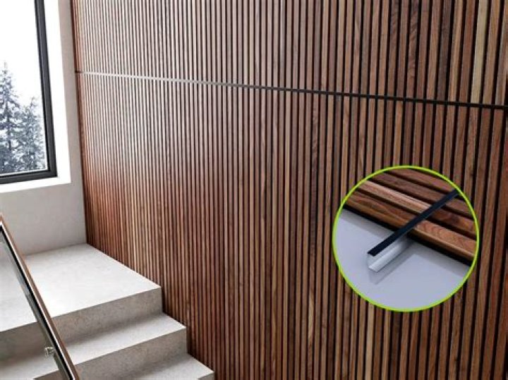 How do you hide seams on wall paneling?