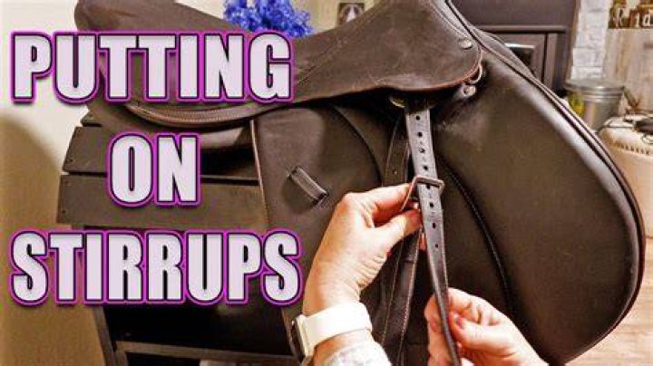How do you keep weight in stirrups?