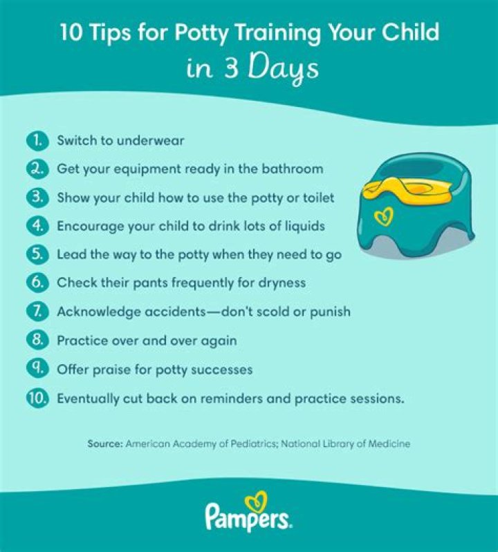 How do you kick start potty training?