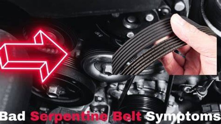How do you know when a serpentine belt is going bad?