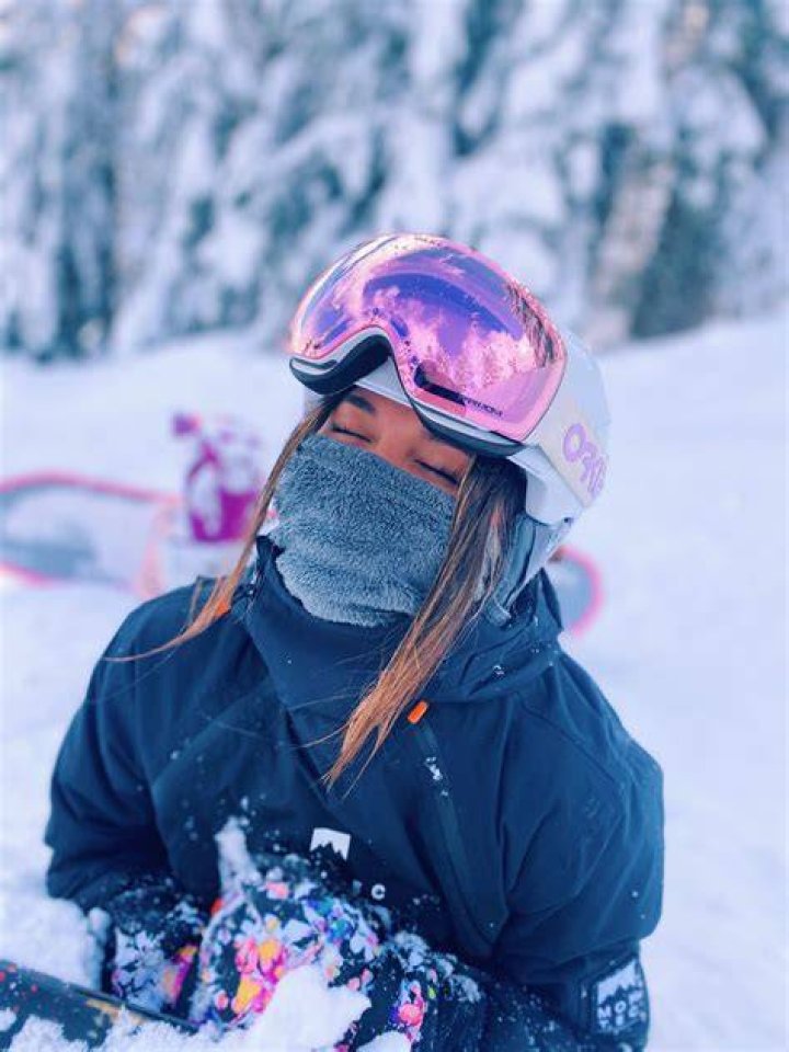 How do you look cute in snow gear?