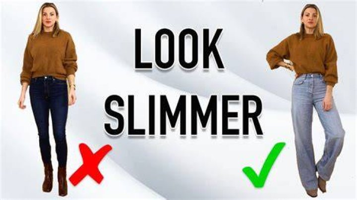How do you look skinny in jeans?