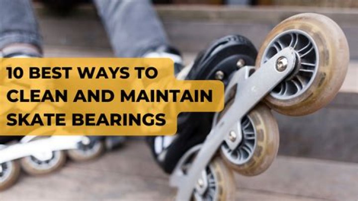 How do you maintain roller skates?