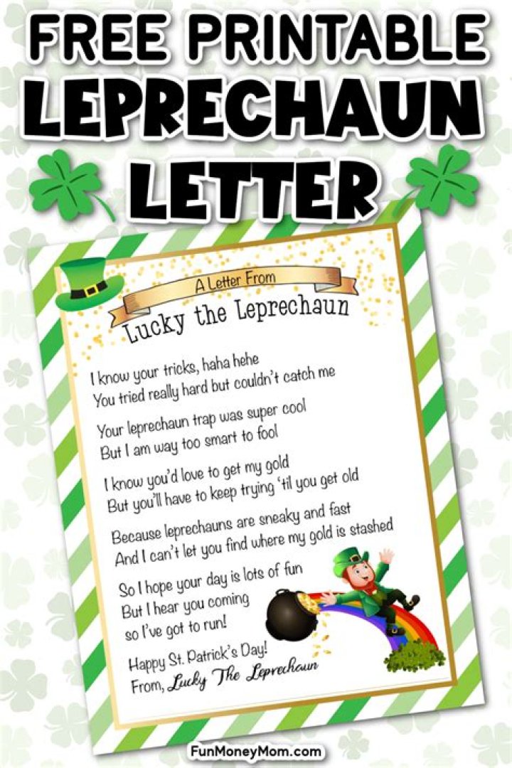 How do you make it look like a leprechaun came to your house?