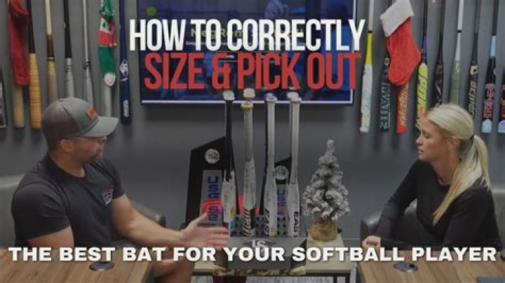 How do you pick the right softball bat?