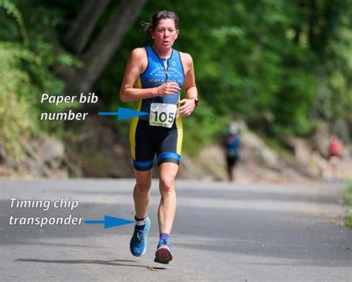 How do you put on a running bib without pins?