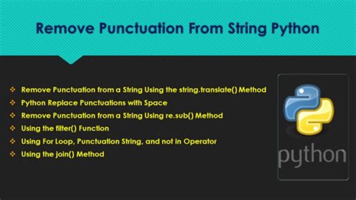 How do you remove Stopwords and punctuation in Python?
