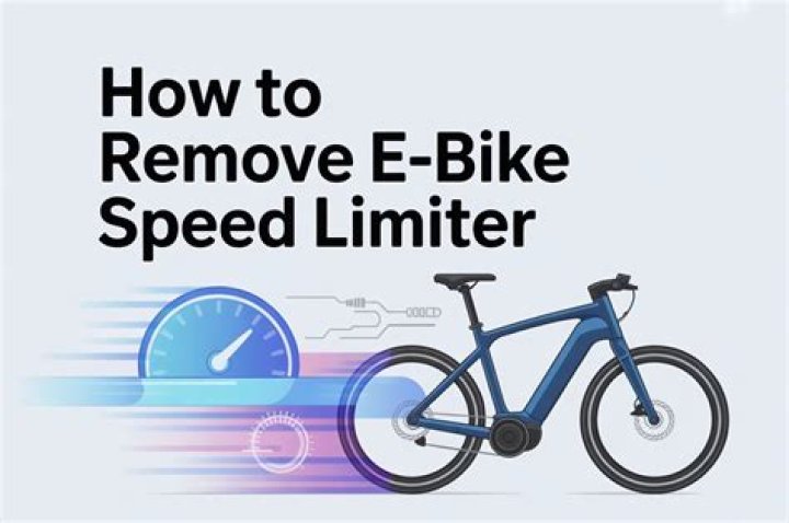 How do you remove the speed limiter on a Bosch bike?