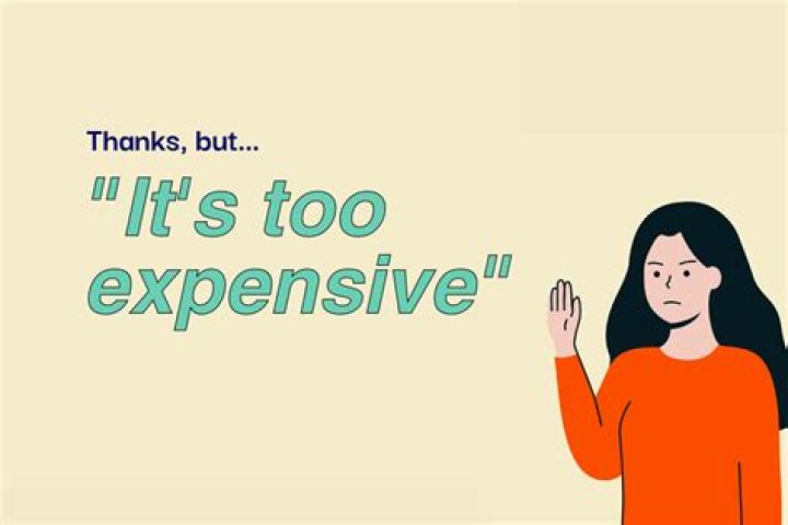 How do you say too expensive?