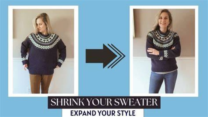 How do you shrink a wool coat?