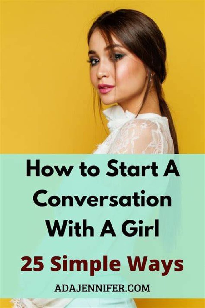 How do you start a deep conversation with a girl?
