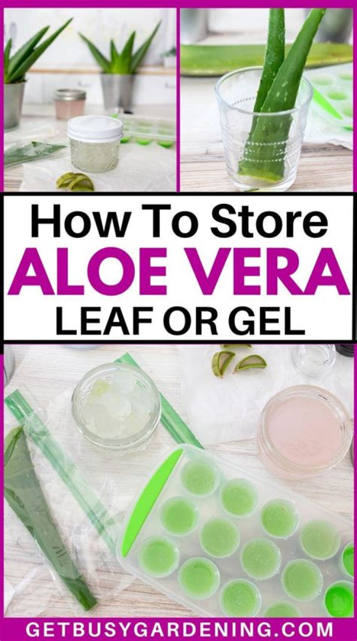 How do you store aloe vera gel for long time without refrigeration?