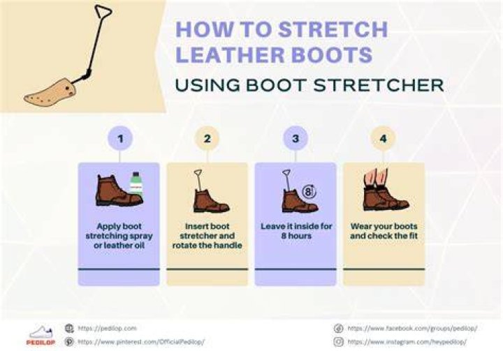How do you stretch tight boots?