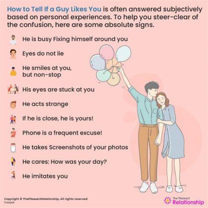 How do you tell if a girl likes you but has a boyfriend?