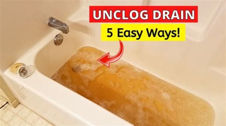 How do you unclog a drain without Drano?