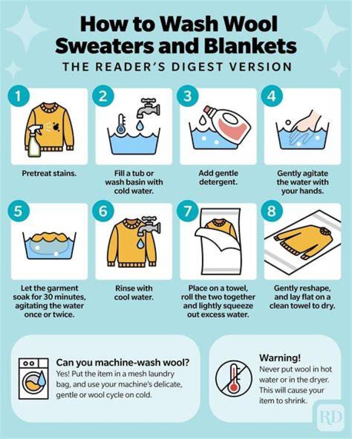 How do you wash wool without ruining it?