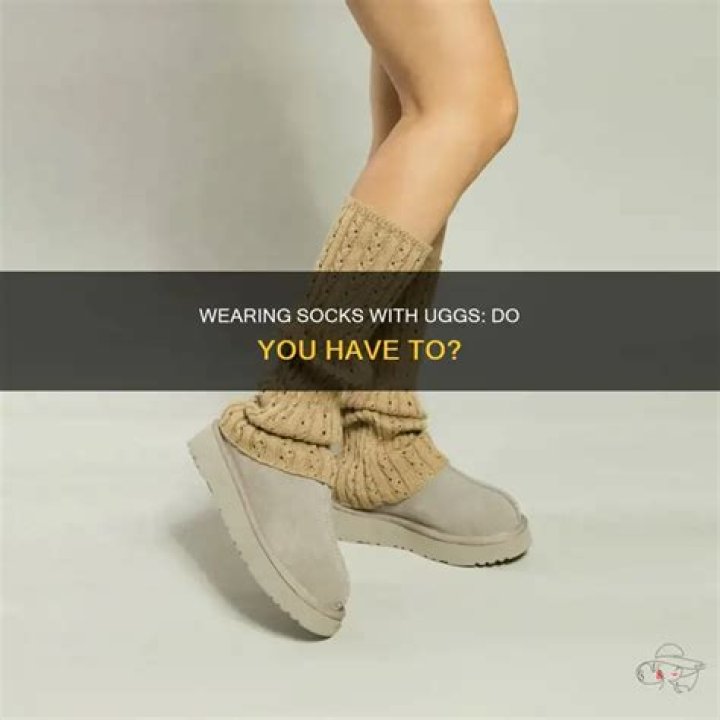 How do you wear double socks?