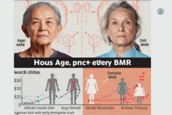How does age and gender affect BMR?