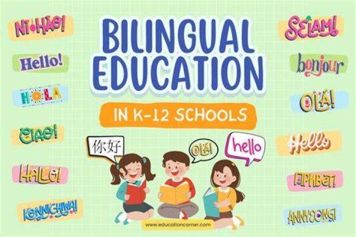 How does bilingualism affect children's cognitive and academic development?