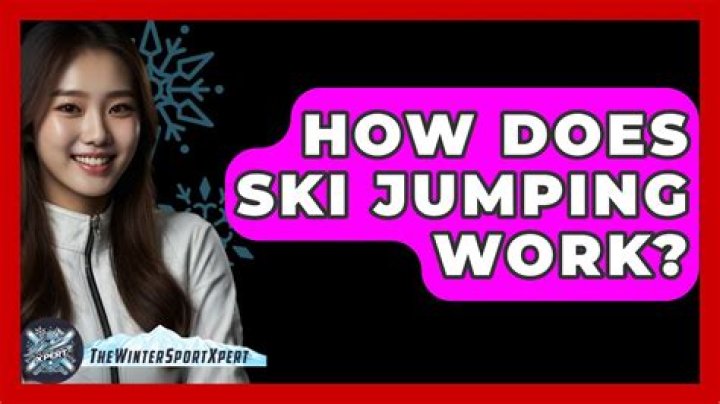 How does Team ski jumping work?