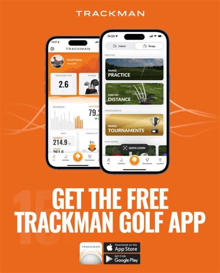 How does TrackMan range app work?