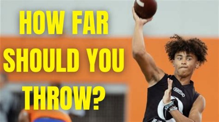 How far can an average person throw a ball?