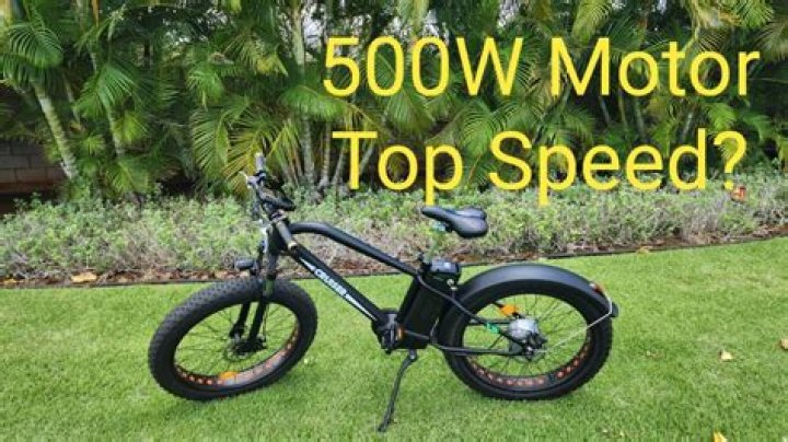 How fast can a 1000 watt motor go?