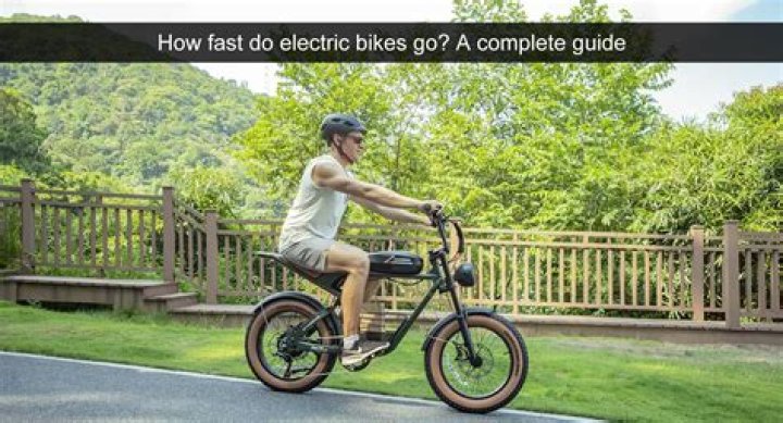 How fast do Rad electric bikes go?